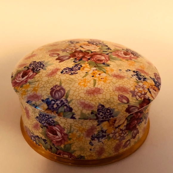 Vintage Powder Box - “Grimwades” China by Royal Winton. Welbeck pattern. - Picture 2 of 3